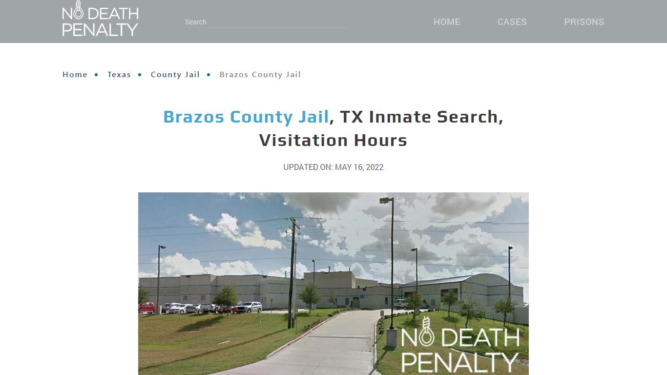 Brazos County Jail, TX Inmate Search, Visitation Hours